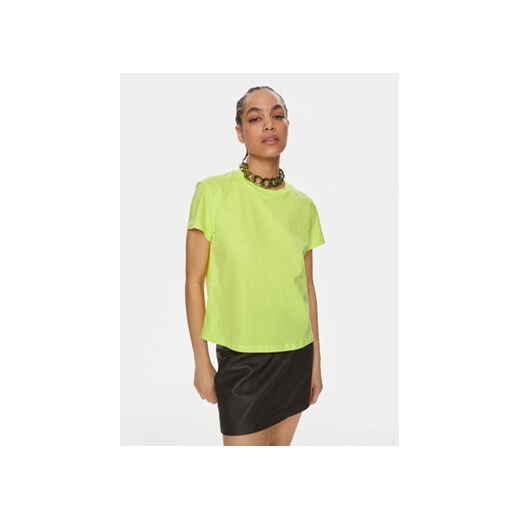 Patrizia Pepe T-Shirt 2M4373/J111-Y426 Zielony Regular Fit ze sklepu MODIVO w kategorii Bluzki damskie - zdjęcie 170237579
