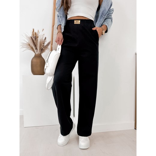 spodnie rebecca czarne m/38 ze sklepu UBRA w kategorii Spodnie damskie - zdjęcie 170241987