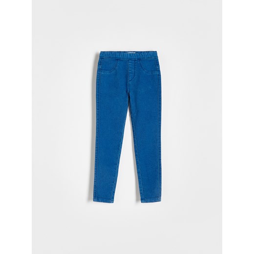 Reserved - Elastyczne jegginsy - jasnoniebieski ze sklepu Reserved w kategorii Spodnie dziewczęce - zdjęcie 170245867