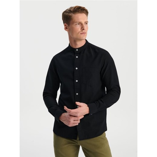 Sinsay - Koszula regular - czarny ze sklepu Sinsay w kategorii Koszule męskie - zdjęcie 170246669