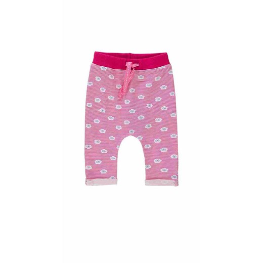 Spodnie dziewczęce - biało-różowe - Lief ze sklepu 5.10.15 w kategorii Spodnie i półśpiochy - zdjęcie 170247529