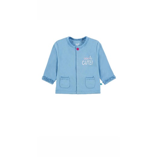 Bluza dziewczęca rozpinana niebieska - Oh cute - Lief ze sklepu 5.10.15 w kategorii Bluzy i swetry - zdjęcie 170247697