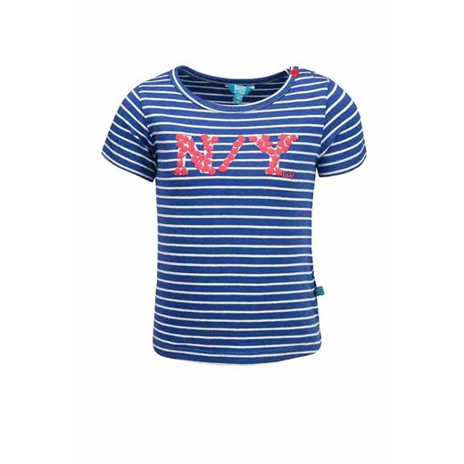 T-shirt dziewczęcy, niebieski, paski, NY, Lief ze sklepu 5.10.15 w kategorii Bluzki dziewczęce - zdjęcie 170247797