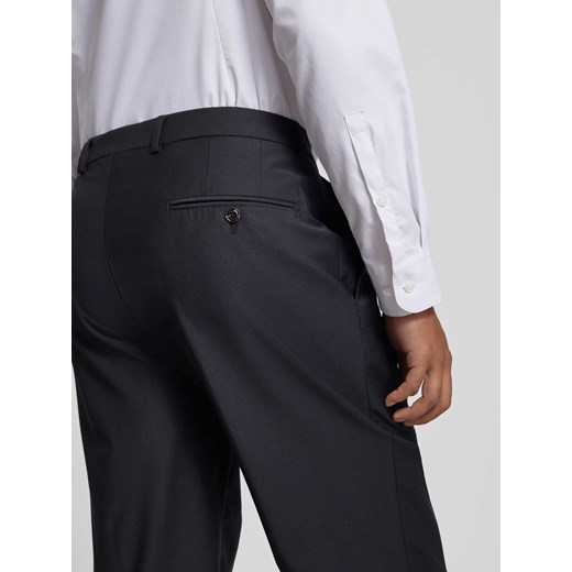 Spodnie garniturowe o kroju modern fit w jednolitym kolorze 60 Peek&Cloppenburg 