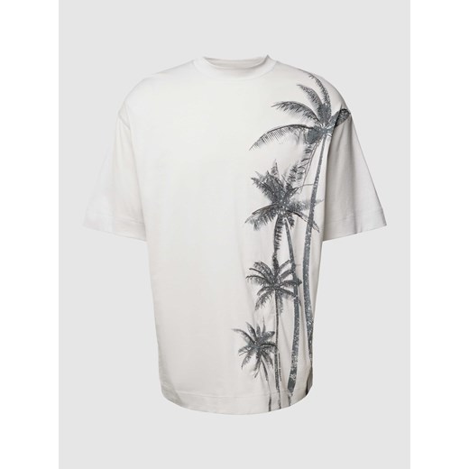 T-shirt z nadrukowanym motywem ze sklepu Peek&Cloppenburg  w kategorii T-shirty męskie - zdjęcie 170253966