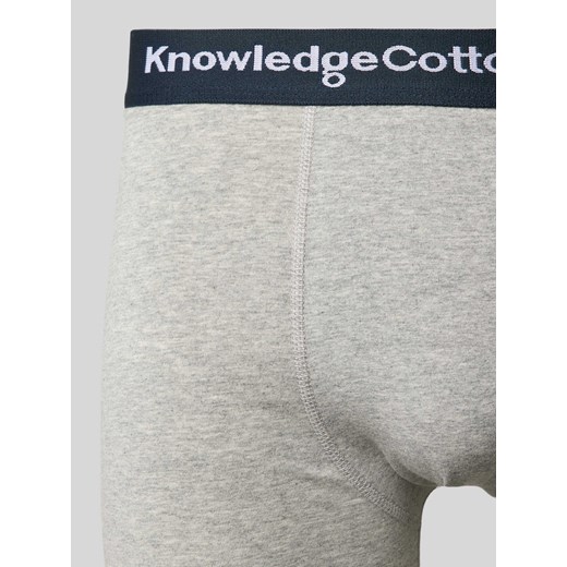 Bokserki z elastycznym paskiem z logo w zestawie 6 szt. Knowledge Cotton Apparel L Peek&Cloppenburg 