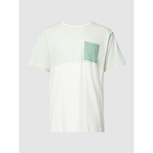 T-shirt z nakładaną kieszenią na piersi model ‘Felton’ Mazine XL Peek&Cloppenburg 