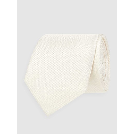 Krawat z czystego jedwabiu (6,5 cm) ze sklepu Peek&Cloppenburg  w kategorii Krawaty - zdjęcie 170254435