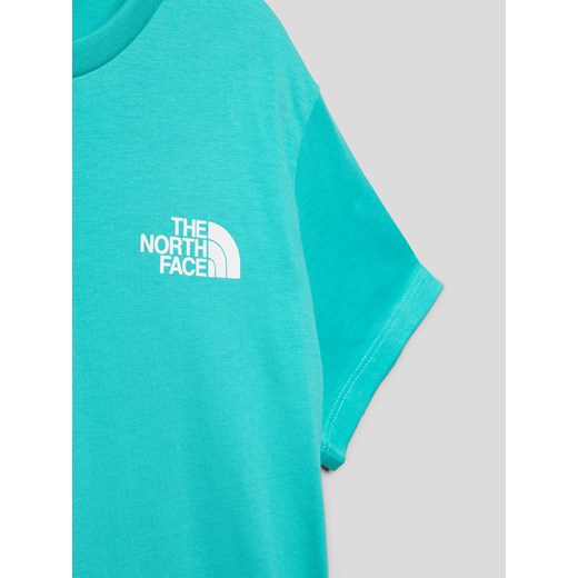 T-shirt chłopięce The North Face w nadruki z krótkimi rękawami 