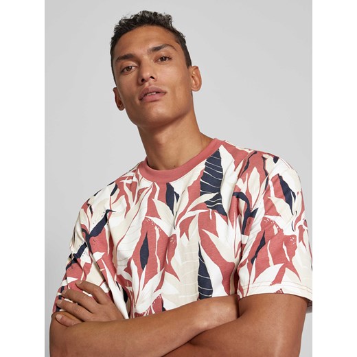 T-shirt męski MCNEAL w kwiaty