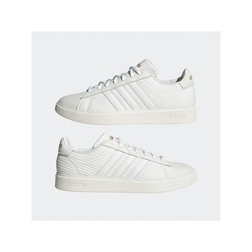 adidas Sneakersy &quot;Grand Court 2&quot; w kolorze białym 48 okazja Limango Polska