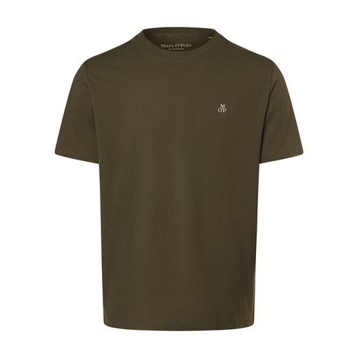 Marc O'Polo Koszulka męska Mężczyźni Bawełna oliwkowy jednolity ze sklepu vangraaf w kategorii T-shirty męskie - zdjęcie 170263568