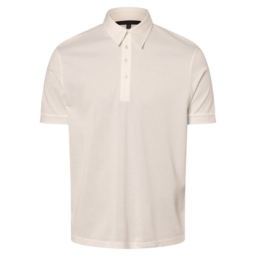 Drykorn Męska koszulka polo - Garry Mężczyźni Bawełna écru jednolity ze sklepu vangraaf w kategorii T-shirty męskie - zdjęcie 170263569