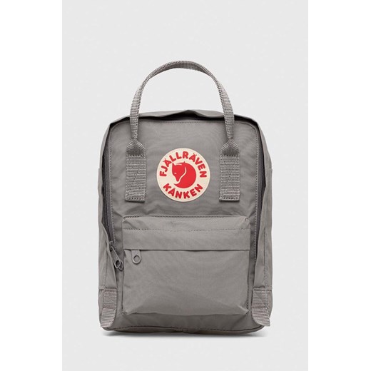 Fjallraven plecak kolor szary mały z aplikacją ze sklepu PRM w kategorii Plecaki - zdjęcie 170263767