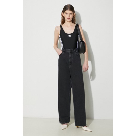 adidas Originals jednoczęściowy strój kąpielowy ADICOL 3S SUIT kolor czarny 38 PRM