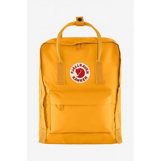 Fjallraven plecak kolor żółty duży gładki ze sklepu PRM w kategorii Plecaki - zdjęcie 170263927