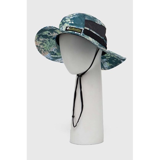 Columbia kapelusz Bora Bora Retro kolor zielony 2077381 ze sklepu PRM w kategorii Kapelusze damskie - zdjęcie 170264037
