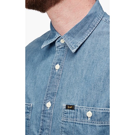 Lee Koszula dżinsowa - Regular fit - w kolorze błękitnym Lee XL wyprzedaż Limango Polska