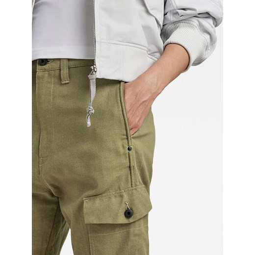 Spodnie damskie G-Star z bawełny casualowe 