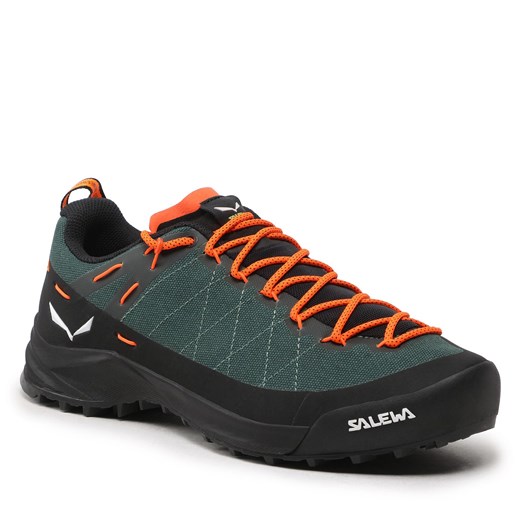 Trekkingi Salewa Wildfire Canvas M 61406-5331 Raw Green/Black 45 eobuwie.pl