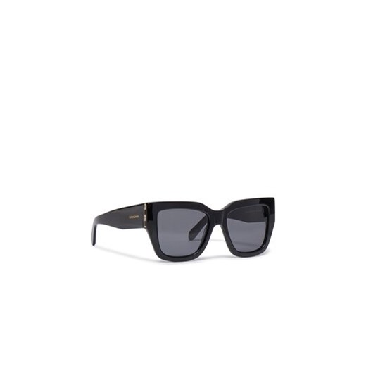 Salvatore Ferragamo Okulary przeciwsłoneczne SF1104S 001 Czarny ze sklepu MODIVO w kategorii Okulary przeciwsłoneczne damskie - zdjęcie 170270057