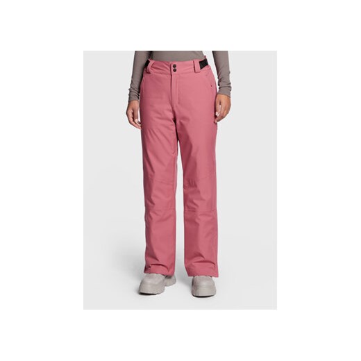 Outhorn Spodnie narciarskie TFTRF029 Różowy Regular Fit ze sklepu MODIVO w kategorii Spodnie damskie - zdjęcie 170270118