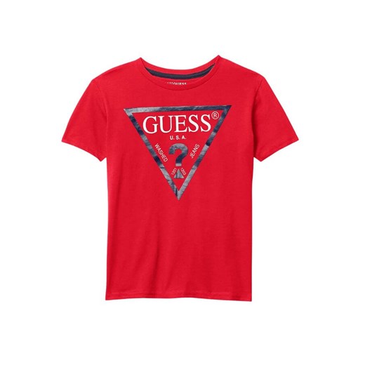 T-shirt chłopięce Guess bawełniany 