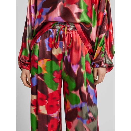 Spodnie materiałowe o luźnym kroju z efektem batiku Essentiel 36 Peek&Cloppenburg 