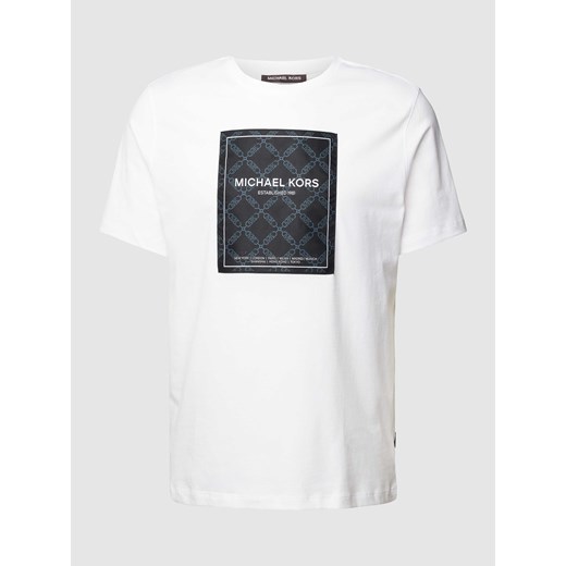T-shirt z nadrukiem z logo model ‘EMPIRE FLAGSHIP’ Michael Kors S Peek&Cloppenburg 