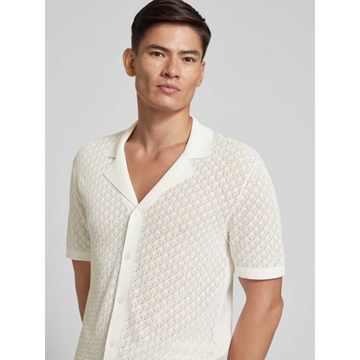 Koszula casualowa o kroju regular fit z ażurowym wzorem model ‘Ray’ Drykorn M Peek&Cloppenburg 