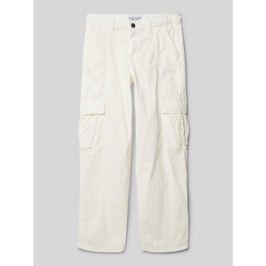 Spodnie o luźnym kroju z zapięciem na guzik model ‘Karly’ Cars Jeans 164 Peek&Cloppenburg 