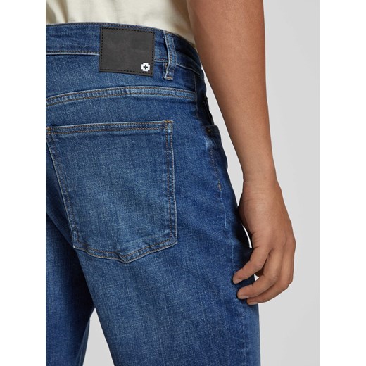 Szorty jeansowe o kroju slim fit z 5 kieszeniami model ‘Roby-Z’ Strellson 32 Peek&Cloppenburg 