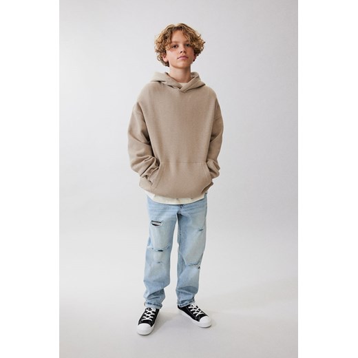 H & M - Dżinsy Relaxed Tapered Fit - Niebieski H & M 146 (10-11Y) H&M