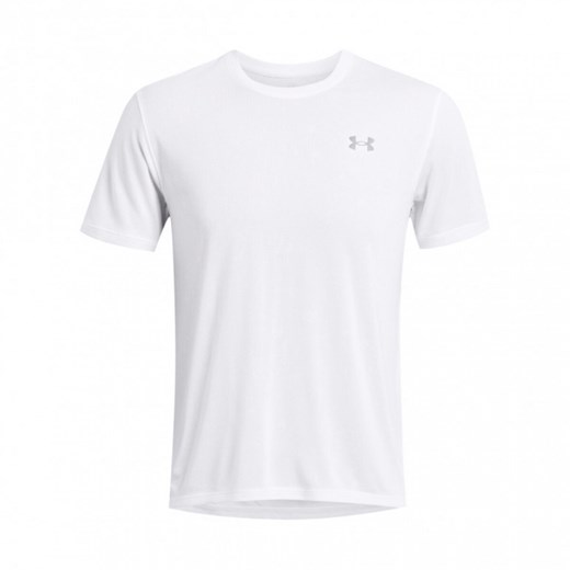 T-shirt męski biały Under Armour z krótkim rękawem sportowy 