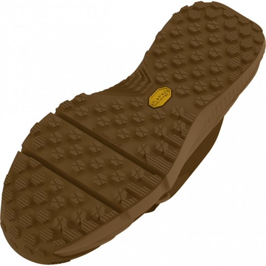 Buty trekkingowe męskie brązowe Under Armour sportowe sznurowane