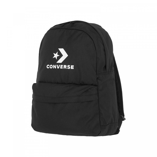 Plecak uniseks Converse Speed 3 Large Logo Backpack - czarny ze sklepu Sportstylestory.com w kategorii Plecaki - zdjęcie 170280306
