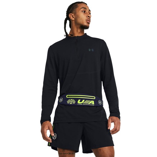 Saszetka nerka uniseks do biegania Under Armour - granatowa ze sklepu Sportstylestory.com w kategorii Spodenki męskie - zdjęcie 170280355