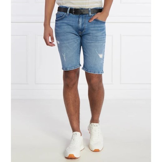 Pepe Jeans London Jeansowe szorty TAPER | Regular Fit ze sklepu Gomez Fashion Store w kategorii Spodenki męskie - zdjęcie 170281635