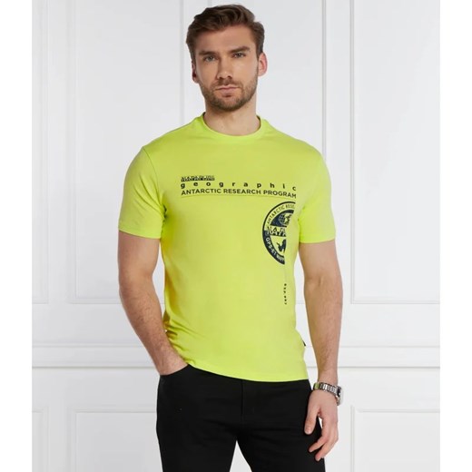 Napapijri T-shirt MANTA | Regular Fit ze sklepu Gomez Fashion Store w kategorii T-shirty męskie - zdjęcie 170281638