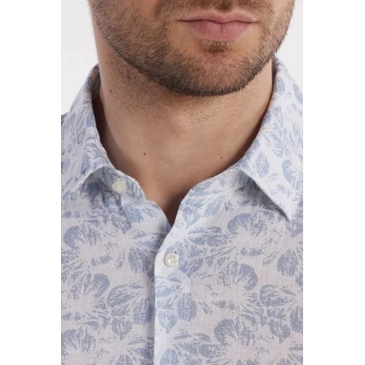 Joop! Lniana koszula Pit | Slim Fit Joop! 43 wyprzedaż Gomez Fashion Store