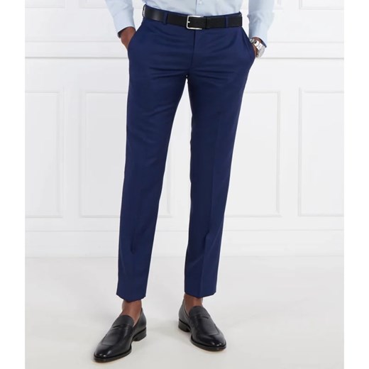 Joop! Wełniane spodnie Blayr | Slim Fit ze sklepu Gomez Fashion Store w kategorii Spodnie męskie - zdjęcie 170282045