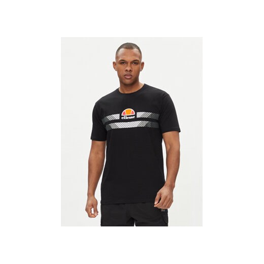 Ellesse T-Shirt Aprelvie SHR20275 Czarny Regular Fit ze sklepu MODIVO w kategorii T-shirty męskie - zdjęcie 170283027