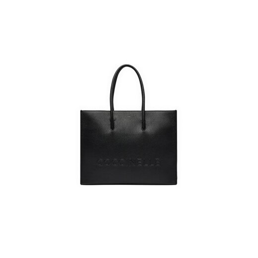 Coccinelle Torebka QBB Coccinellemyrtha Maxi Log E1 QBB 18 02 01 Czarny ze sklepu MODIVO w kategorii Torby Shopper bag - zdjęcie 170283067