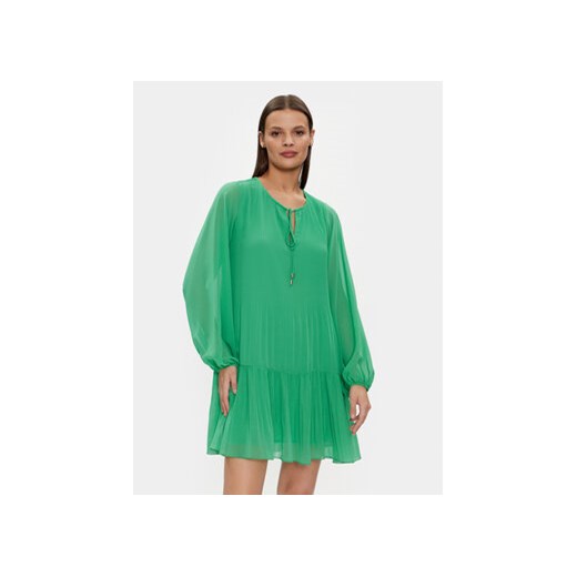 Liu Jo Sukienka codzienna MA4106 T5975 Zielony Regular Fit ze sklepu MODIVO w kategorii Sukienki - zdjęcie 170283667