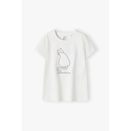 T-shirt bawełniany dla dziewczynki Family Concept By 5.10.15. 152 5.10.15