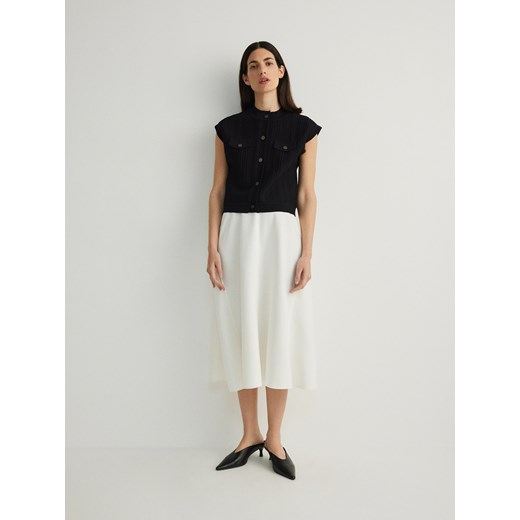 Kamizelka damska czarna Reserved casual