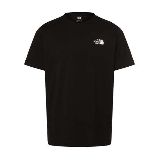 The North Face Koszulka męska Mężczyźni Bawełna czarny nadruk ze sklepu vangraaf w kategorii T-shirty męskie - zdjęcie 170288588