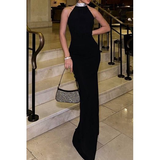 Sukienka LOMENITA BLACK ze sklepu Ivet Shop w kategorii Sukienki - zdjęcie 170288748