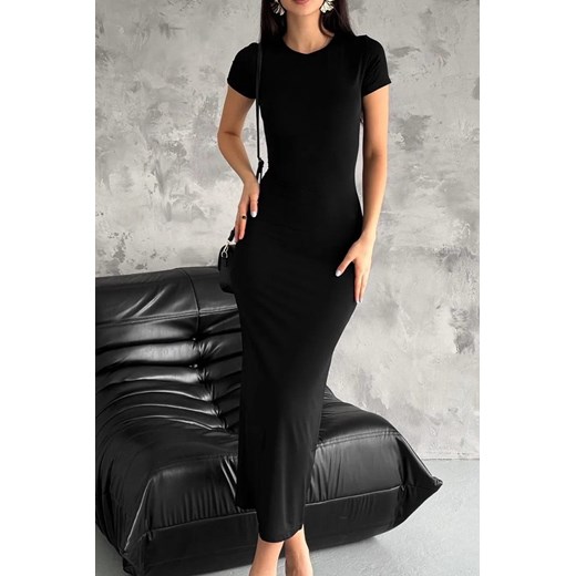 Sukienka DENGOLDA BLACK ze sklepu Ivet Shop w kategorii Sukienki - zdjęcie 170288765