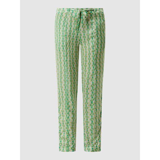 Luźne spodnie z wiskozy ze sklepu Peek&Cloppenburg  w kategorii Spodnie damskie - zdjęcie 170289096
